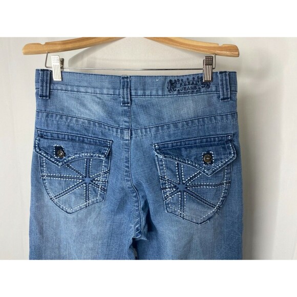 Fusai Men’s Jean's Blue Light Wash Denim Straight Leg Size 32 x 32 - Picture 4 of 7